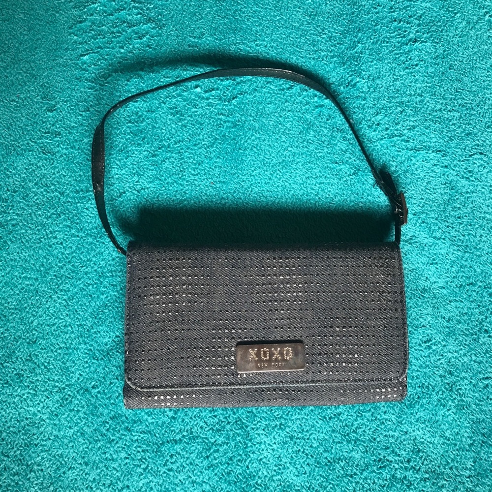 XOXO New York Studded Snap Clutch